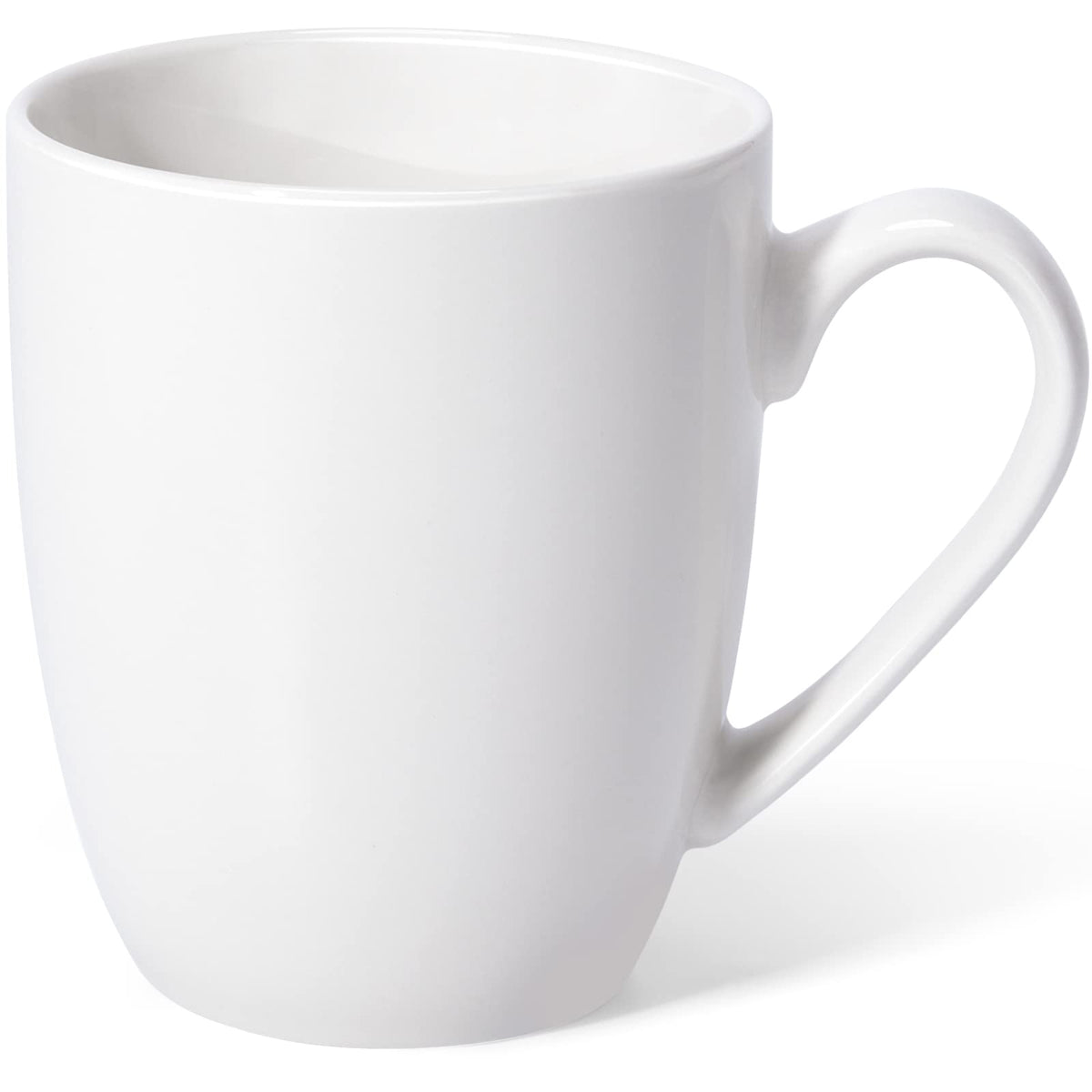 Large Ceramic Coffee Mugs Set of 4 16oz(475ml) Tea Cups Idea Gifts White