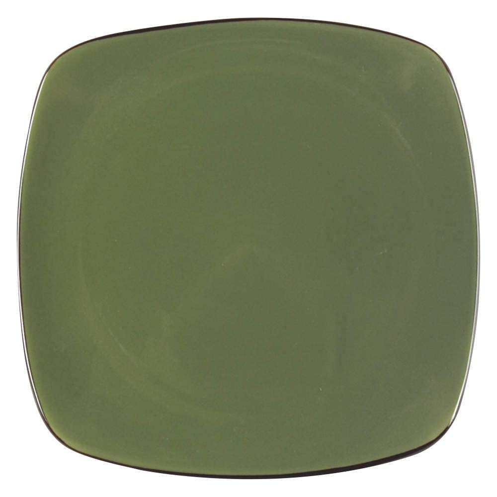 Livingware 10-1/4 in. City Block Dinner Plate (Pack of 6)