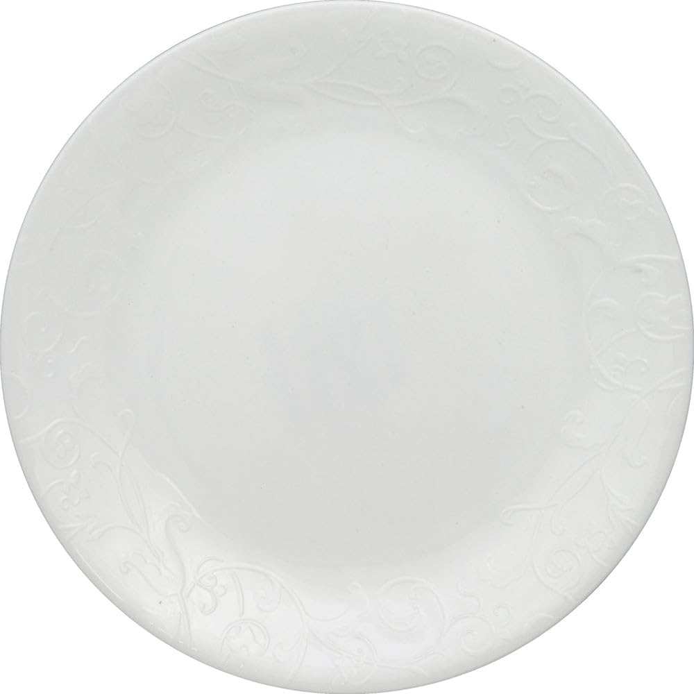 Corelle Livingware Divided Plate, 10-1/4-Inch, Winter Frost White