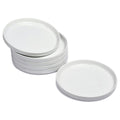 WishDeco Ceramic Appetizer Plates Set of 6, Small Dessert Plates 7 Inch