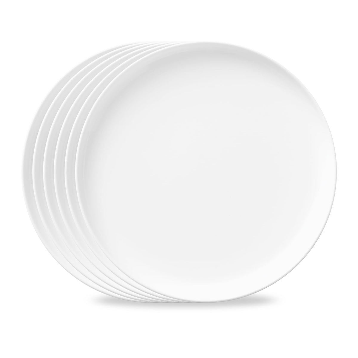 Livingware 10-1/4 in. City Block Dinner Plate (Pack of 6)