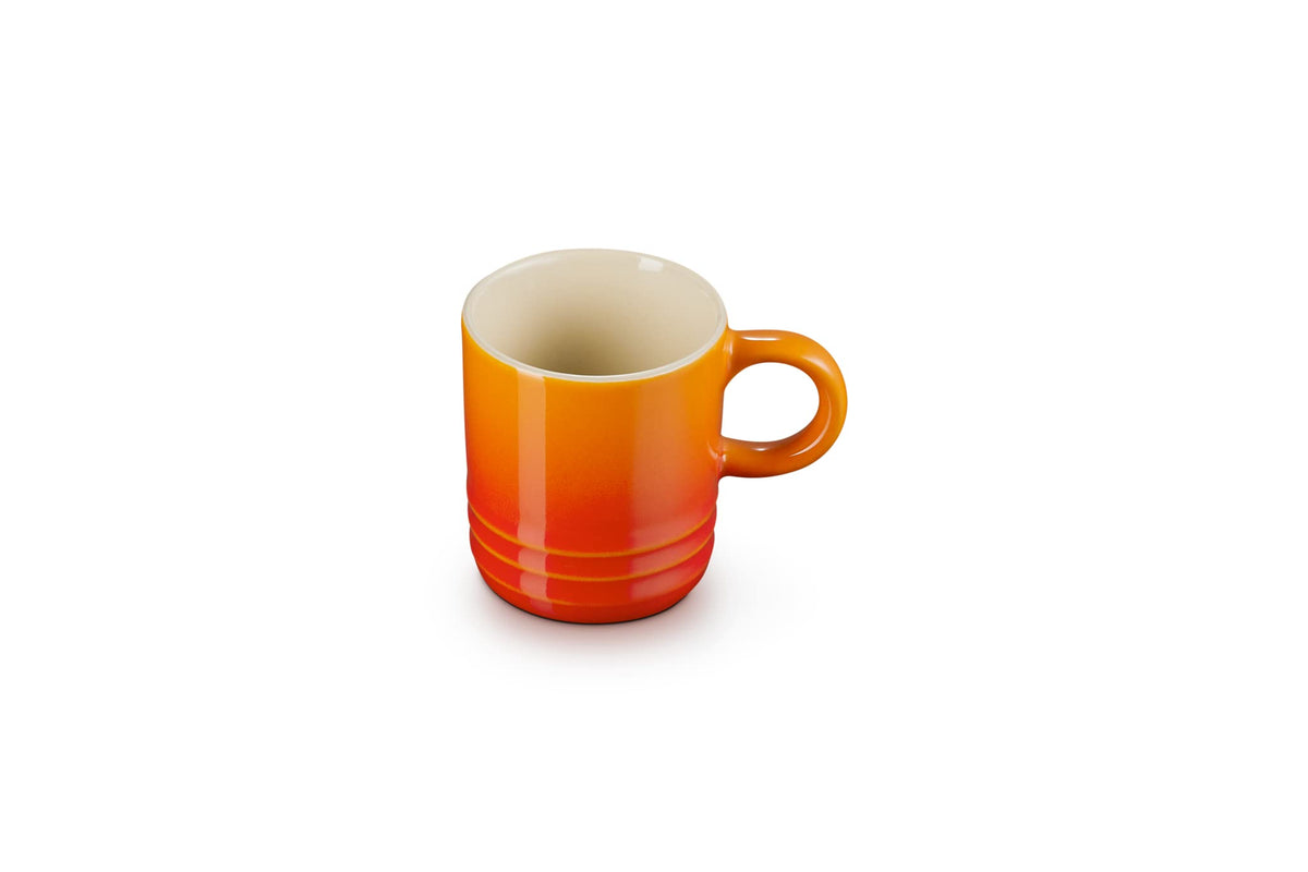 Le Creuset Stoneware Espresso Mug, 3 oz., Cerise