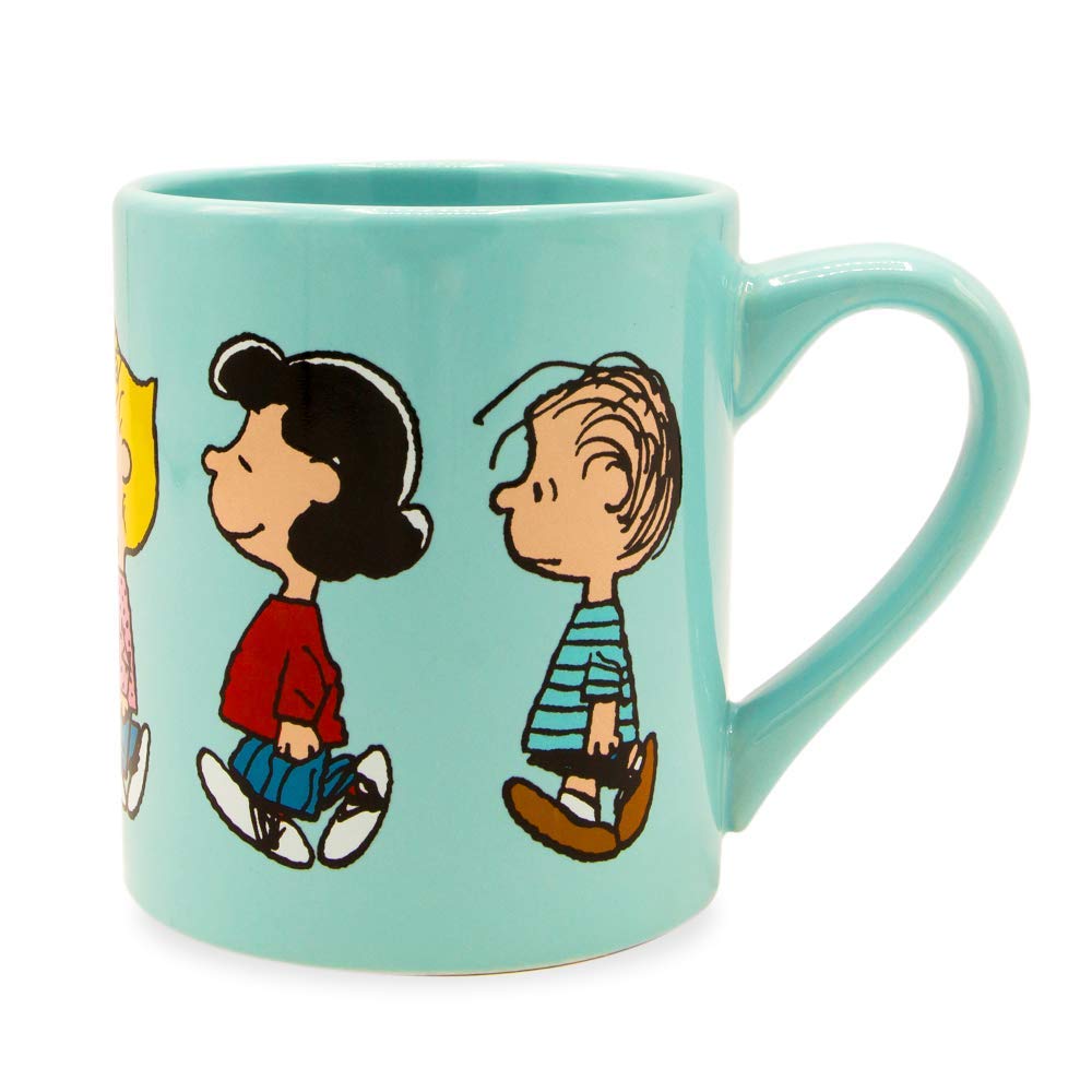 Silver Buffalo Peanuts Snoopy and Woodstock, Ceramic Camper Mug, 20oz