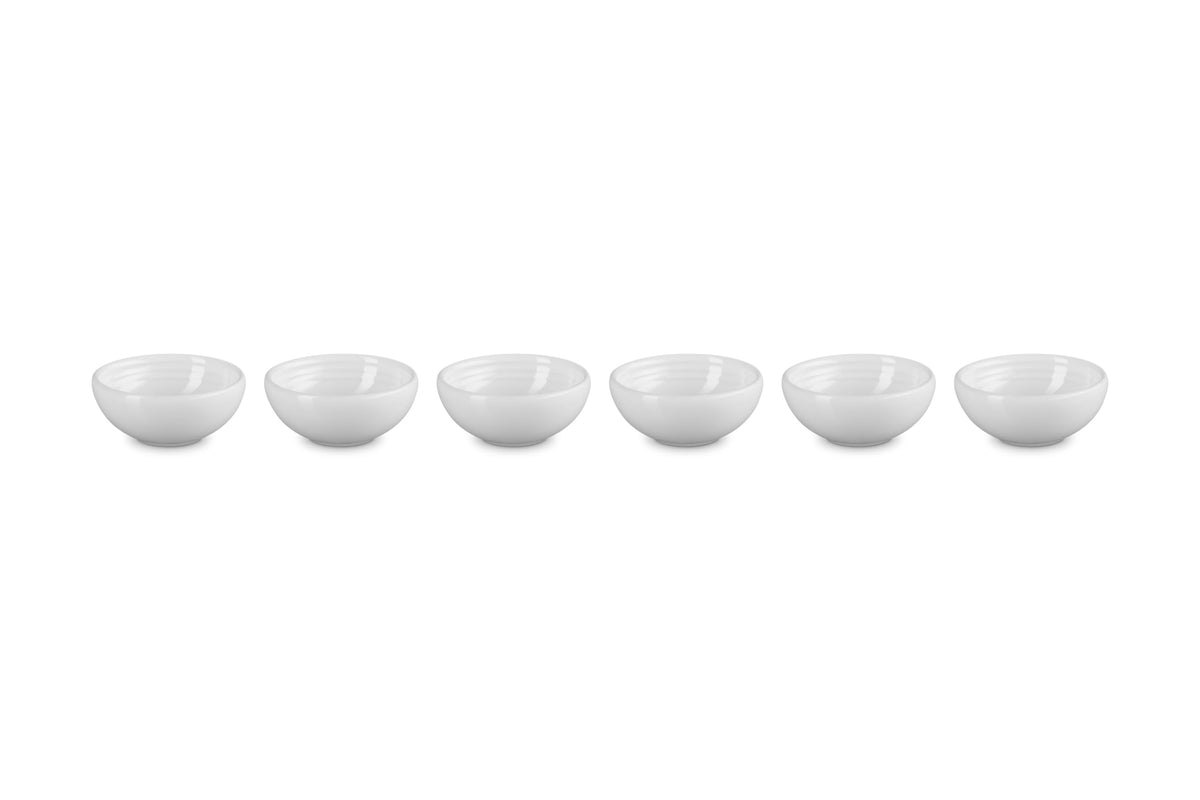 Le Creuset Set Of 6 Vancouver Pinch Bowls 2 Oz Multi