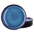 LERATIO Ceramic Plate Set of 6,8.5 Inch Reactive Glaze Salad Plates