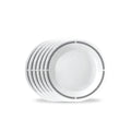 Corelle Caspian Lace 6-Piece 10.25-Inch Dinner Plate Set