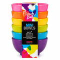 French Bull Melamine Mini Bowls, 10 oz, Set of 6, Multicolor