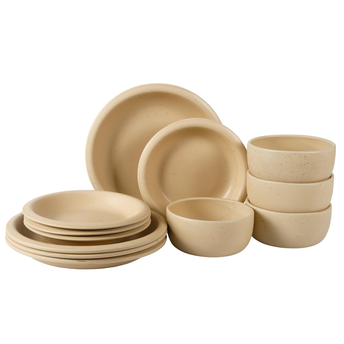 Bloomhouse - Two Time Oprah's Favorite Things Winner - Corsica Clay 4-Piece Mug Set – Burnt Apricot Terracotta Stoneware Coffee & Tea Cups, Durable Ceramic Drinkware