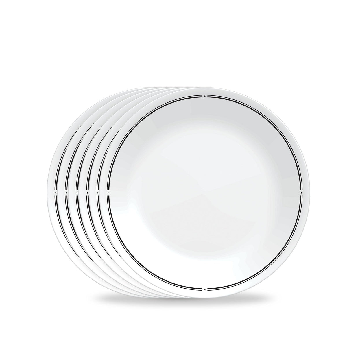 Corelle Caspian Lace 6-Piece 10.25-Inch Dinner Plate Set