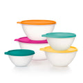 Tupperware Wonderlier 10-Piece Vintage Pastel Set (5 Bowls + 5 Lids)