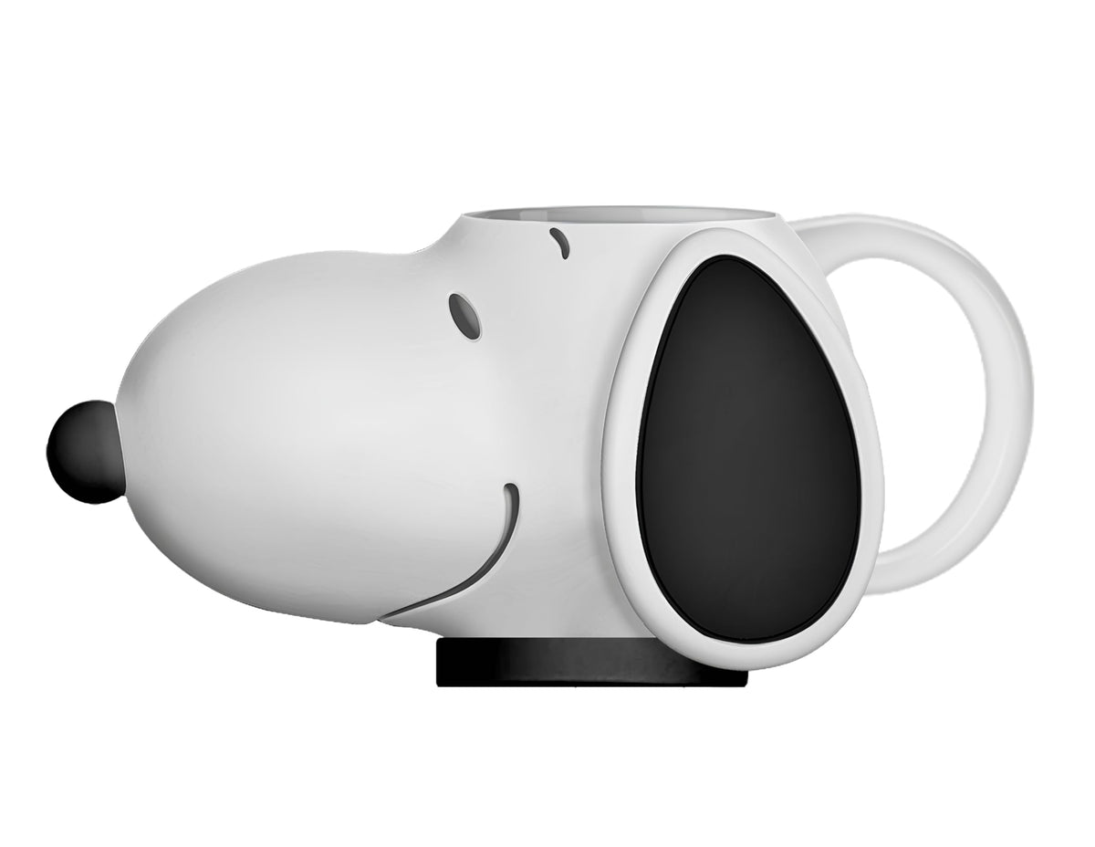 Silver Buffalo Peanuts Snoopy and Woodstock, Ceramic Camper Mug, 20oz