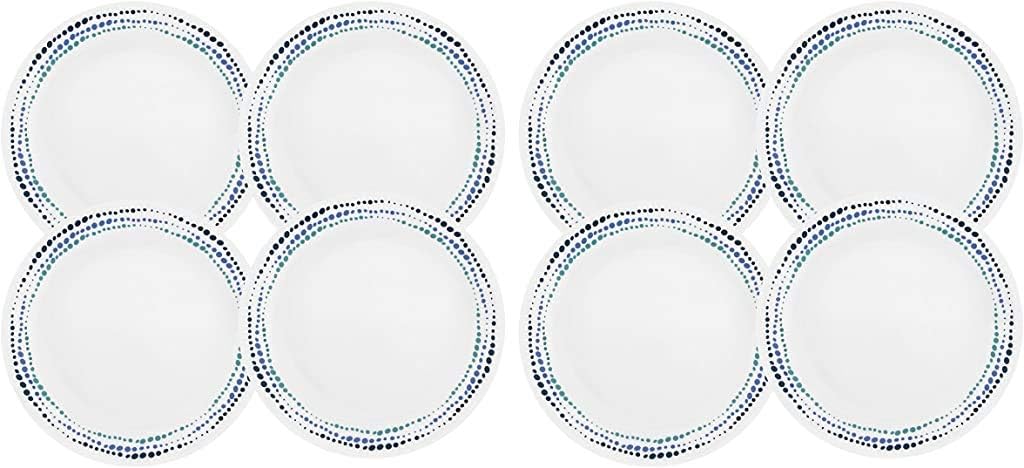 Livingware 10-1/4 in. City Block Dinner Plate (Pack of 6)