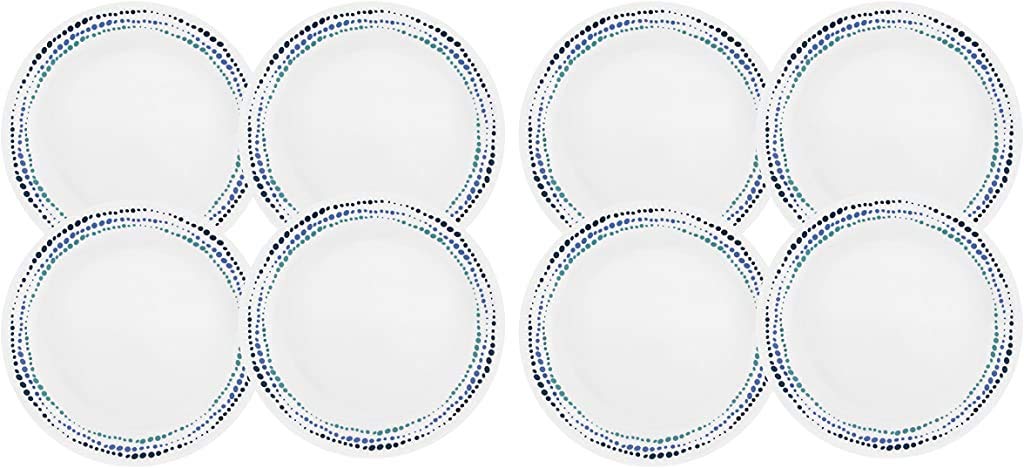 Livingware 10-1/4 in. City Block Dinner Plate (Pack of 6)