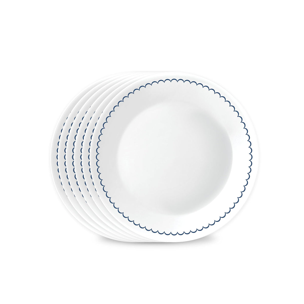 Corelle Caspian Lace 6-Piece 10.25-Inch Dinner Plate Set