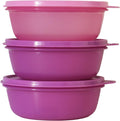 Tupperware Leftover Bowl Set Storage Food Containers (600ML x 3pcs)