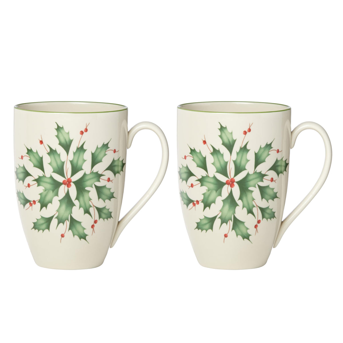 Lenox Holiday Christmas Stoneware Mug, 12oz