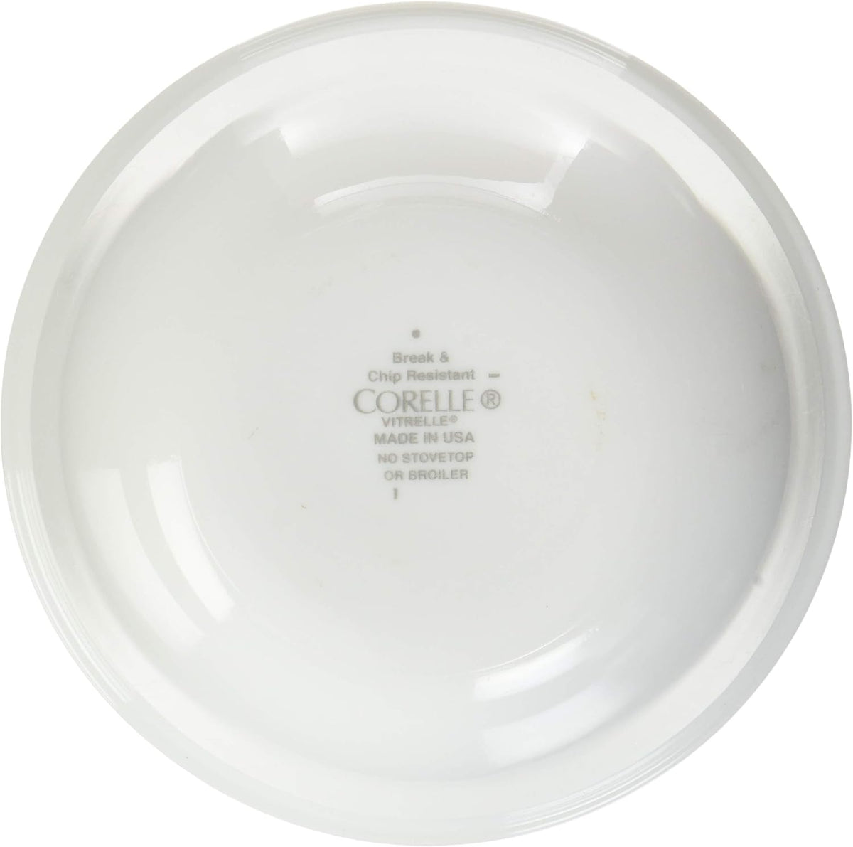 Corelle Vitrelle 12-oz Dessert Bowls, Set of 8 Chip & Crack Resistant Bowls, Great For cereal, Ice Cream, rice, soup, Ceramic Dessert Bowls Set, Winter Frost White