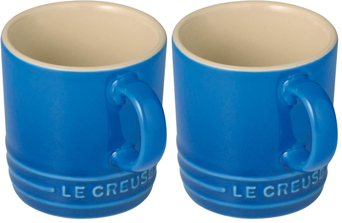 Le Creuset Stoneware Espresso Mug, 3 oz., Cerise
