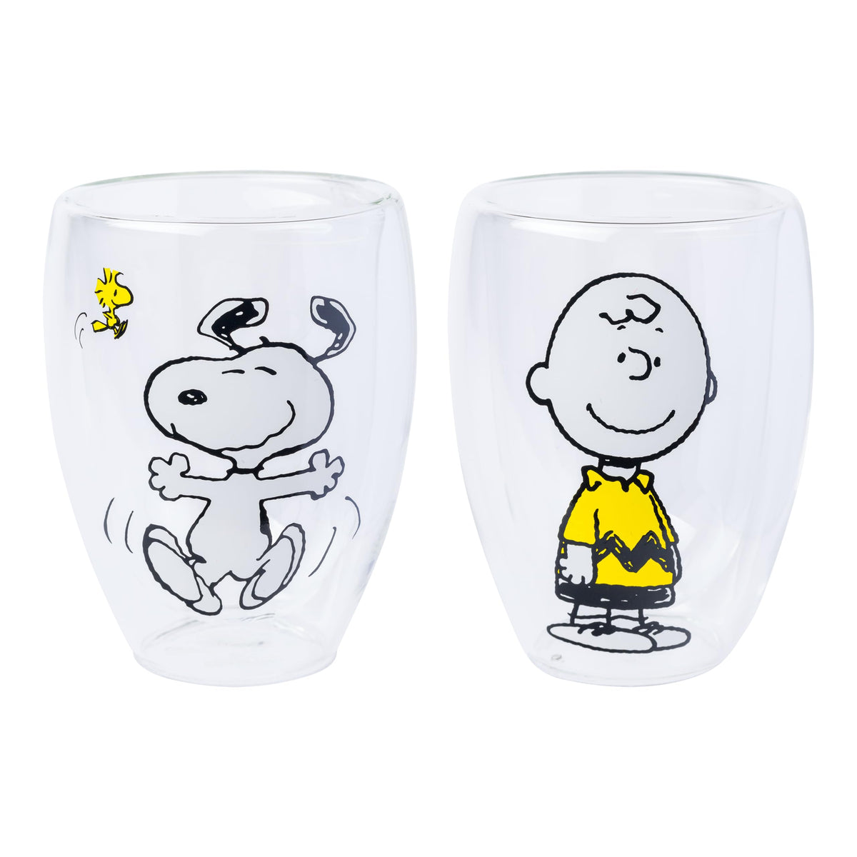 Silver Buffalo Peanuts Snoopy and Woodstock, Ceramic Camper Mug, 20oz