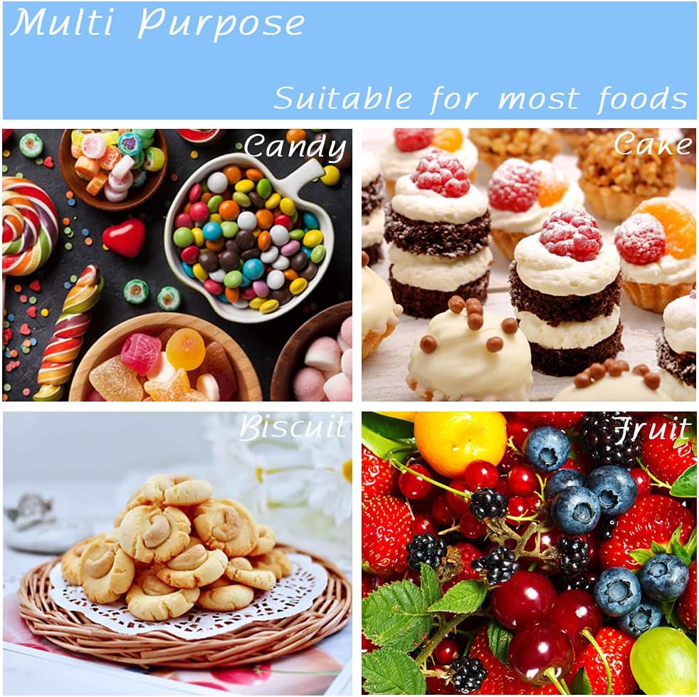 Jizvxe 50 Pack 3.5 Oz Square Dessert Cups,Plastic Clear Dessert Cups,Disposable Tasting Cups Great for Desserts,Appetizers,Mousse