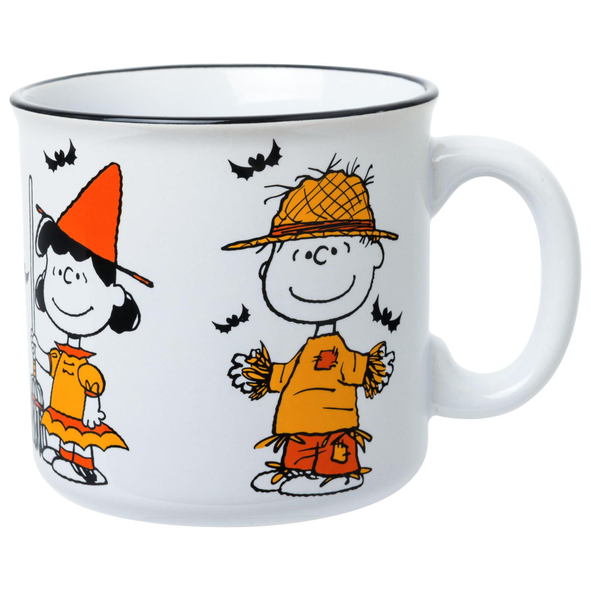 Silver Buffalo Peanuts Snoopy and Woodstock, Ceramic Camper Mug, 20oz