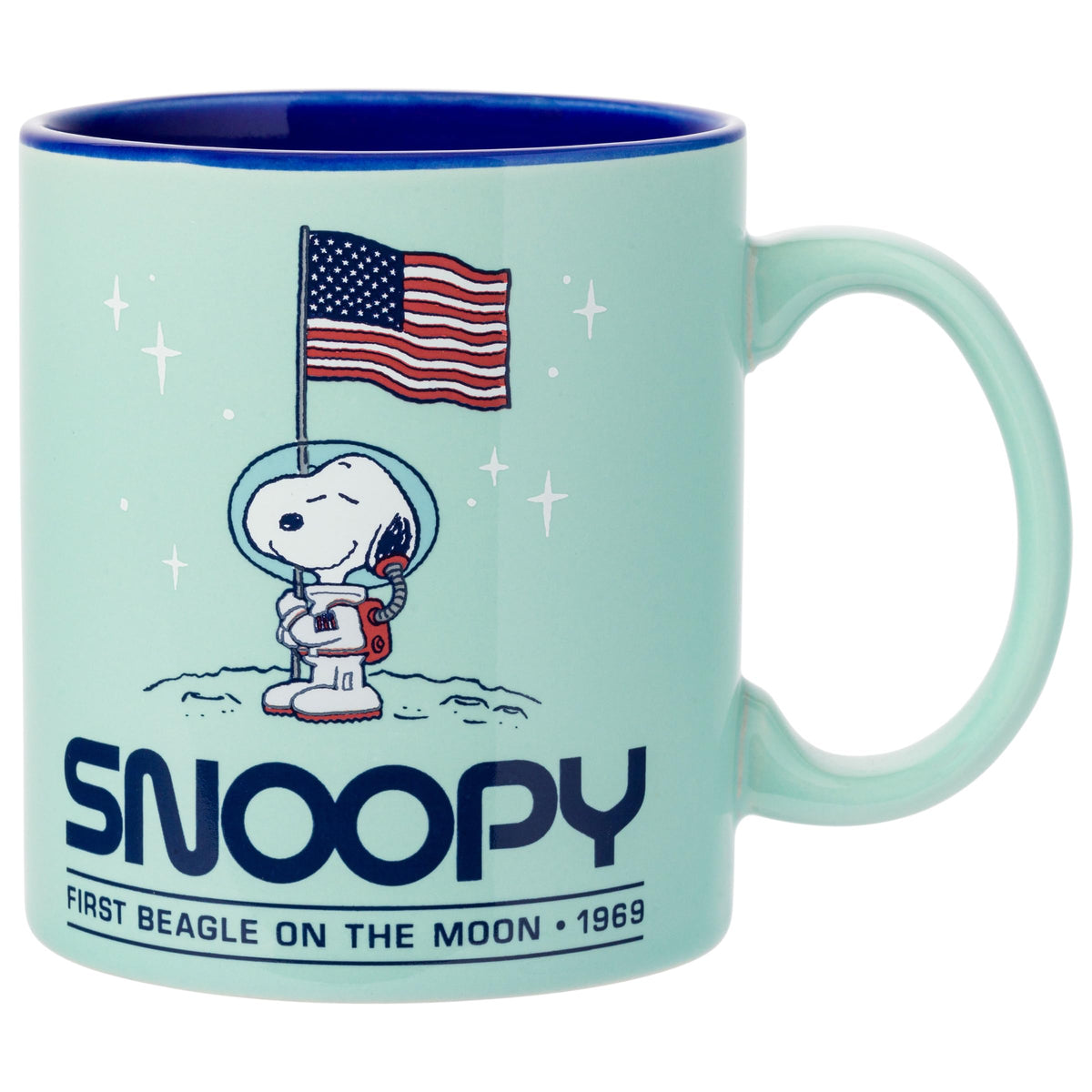 Silver Buffalo Peanuts Snoopy and Woodstock, Ceramic Camper Mug, 20oz