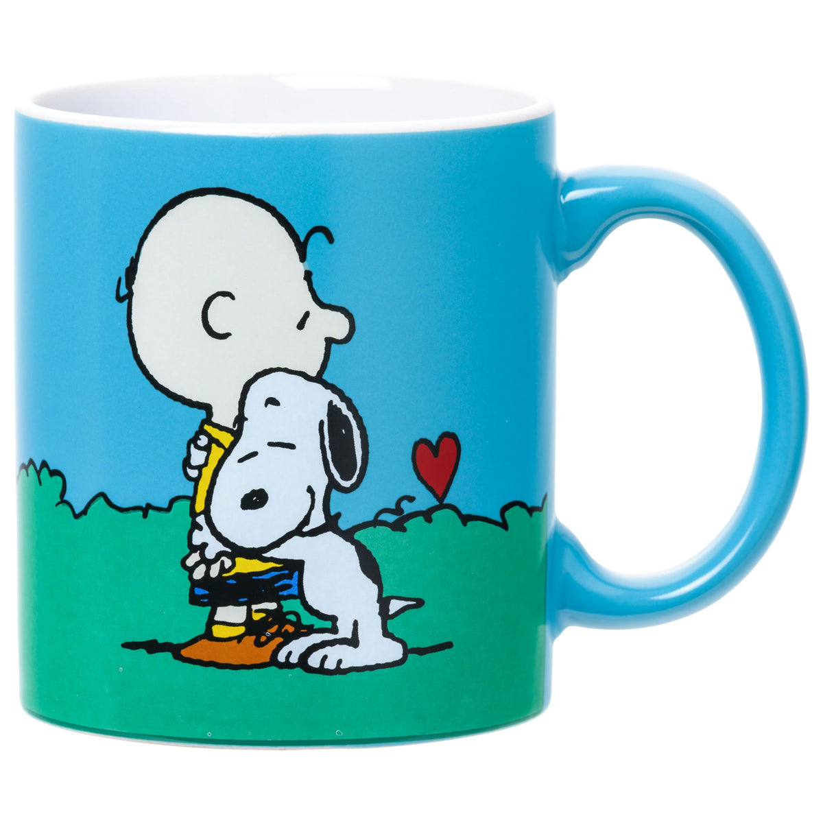 Silver Buffalo Peanuts Snoopy and Woodstock, Ceramic Camper Mug, 20oz