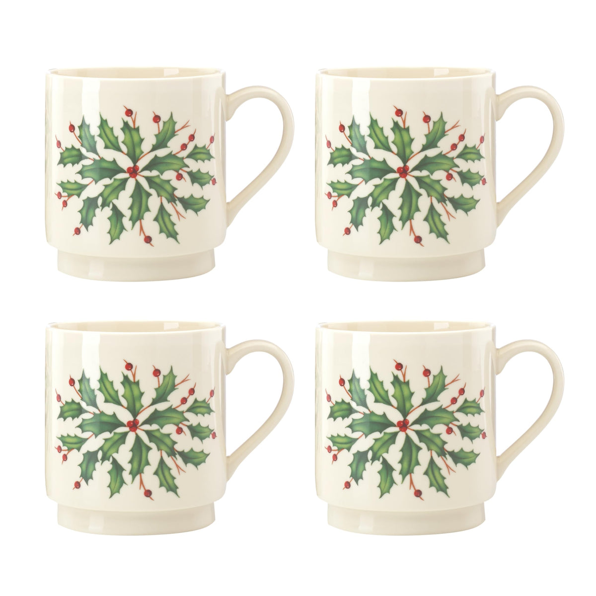 Lenox Holiday Christmas Stoneware Mug, 12oz