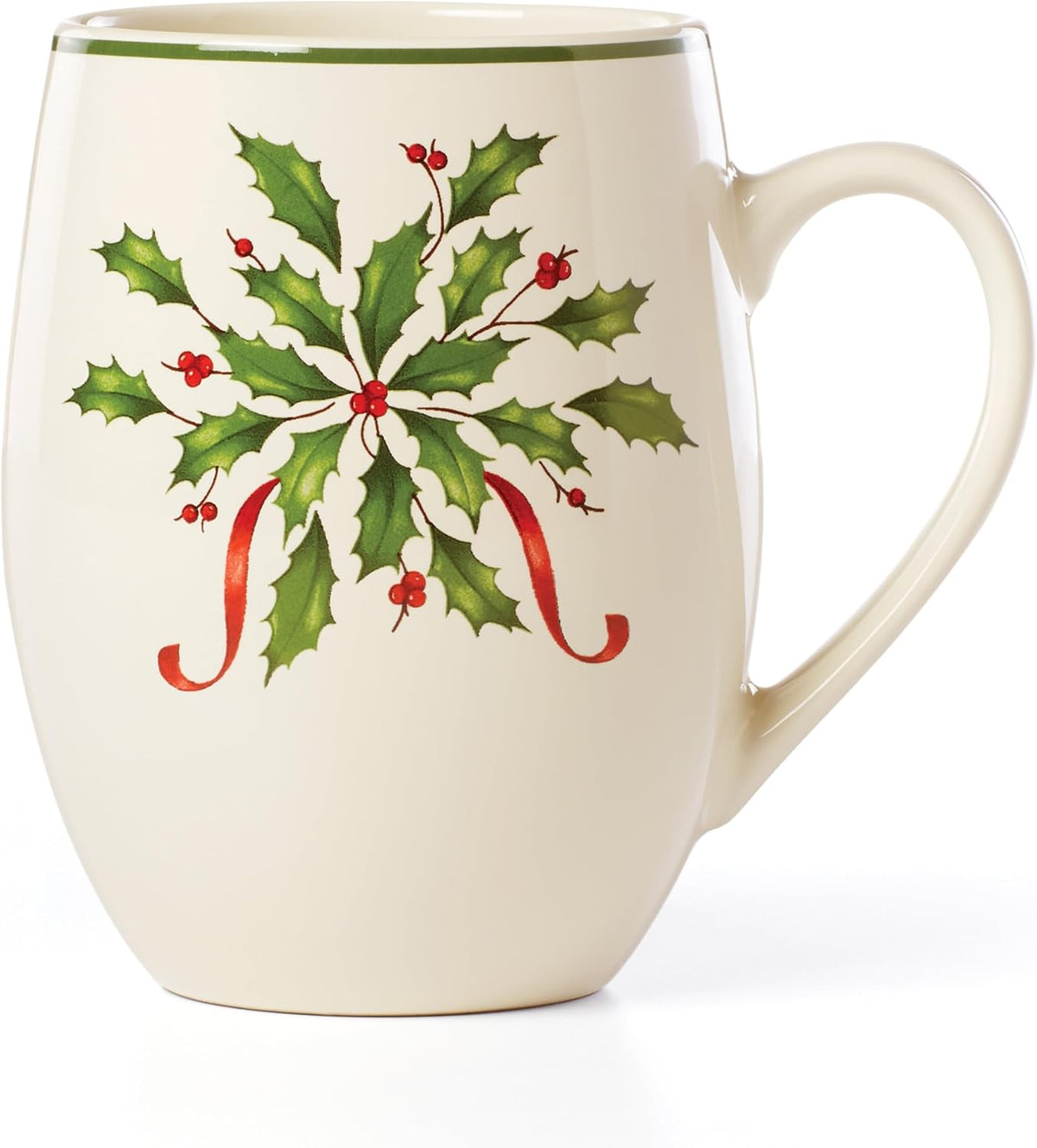 Lenox Holiday Christmas Stoneware Mug, 12oz