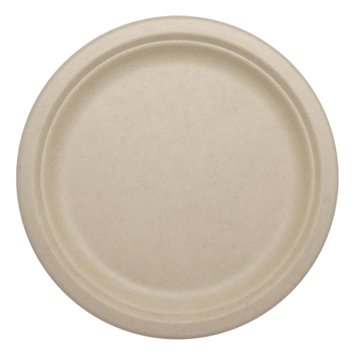 World Centric Compostable Round Paper Plates, 9 Inch (Pack of 40)