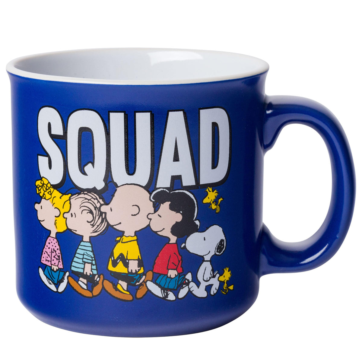 Silver Buffalo Peanuts Snoopy and Woodstock, Ceramic Camper Mug, 20oz