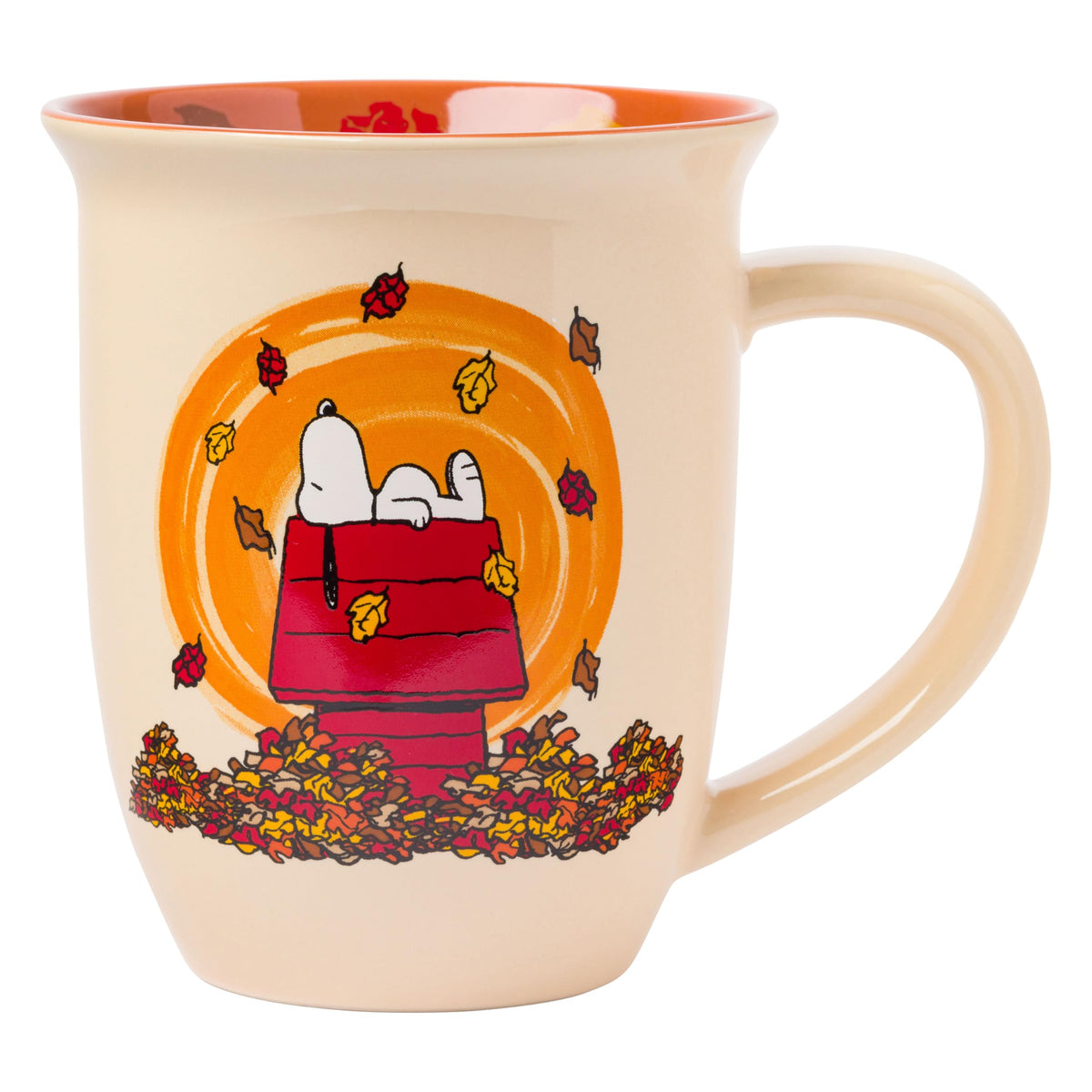 Silver Buffalo Peanuts Snoopy and Woodstock, Ceramic Camper Mug, 20oz