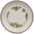 Livingware 10-1/4 in. City Block Dinner Plate (Pack of 6)