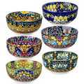 vancasso SIMI 28 oz Cereal Bowls Set of 6, Bohemian Ceramic Soup Bowls